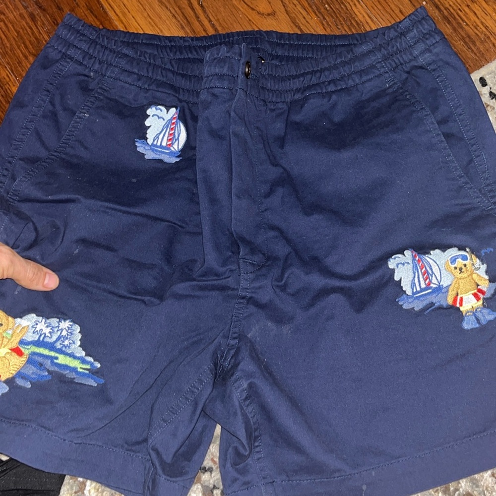 NWOT Polo Ralph Lauren Teddy Bear Shorts Stretch Fit